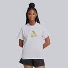 Camiseta Adidas Grafica Feminina Branca