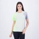 Camiseta Adidas Own The Run Colorblock Feminina Verde