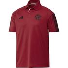 Camiseta Adidas Polo Flamengo Comissão 2023 - Vermelho