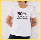 Camiseta Adulto Aniversário 50 Anos de Gostosura Flork - Festa Zlprint