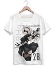 Camiseta Adulto e Infantil Anime Nier Automata 2b Yorha