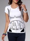 Camiseta Adulto infantil Star Wars Imperial Stormtrooper Busto