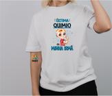 Camiseta Adulto Ultima Quimio da Minha Irmã Est. Mulher Maravilha - Quimioterapia Zlprint