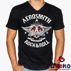 Camiseta Aerosmith 100% Algodão Rock & Roll Geeko