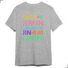 Camiseta Aesthetic Kpop Jimin Park Bts Bangtan Coreano Boys