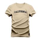Camiseta Agodão T-Shirt Unissex Premium Macia Estampada Californ Hils