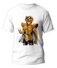 Camiseta Aioria De Leão Camisa Anime Cavaleiros Do Zodiaco