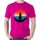 Camiseta Algodão Astronomia Vintage Sunset - Foca na Moda