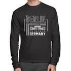 Camiseta Algodão Berlim Alemanha Manga Longa - Foca na Moda