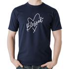 Camiseta Algodão Blessed Heart - Foca na Moda