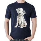 Camiseta Algodão Cachorro Dálmata - Foca na Moda