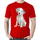 Camiseta Algodão Cachorro Dálmata - Foca na Moda