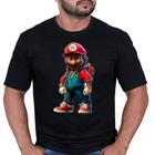 Camiseta Algodão Camisa Unissex Super Mario Bross Filme Jogo