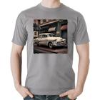 Camiseta Algodão Carro retrô branco - Foca na Moda