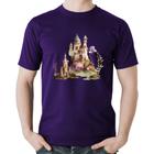 Camiseta Algodão Castelo de Fadas - Foca na Moda