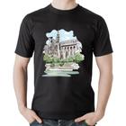 Camiseta Algodão Catedral de Notre-Dame de Paris - Foca na Moda