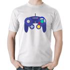 Camiseta Algodão Controle Retrô Vídeo Game Gamepad - Foca na Moda