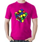 Camiseta Algodão Cubo Mágico - Foca na Moda