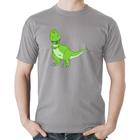 Camiseta Algodão Dinossauro - Foca na Moda