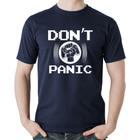 Camiseta Algodão Don't Panic - Foca na Moda