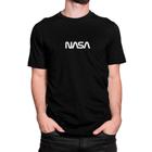 Camiseta Algodão Estampa Escrito Nasa T-Shirt