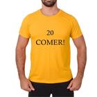 Camiseta Algodão Estampa Humorada Duplo Sentido Vinte Comer Sexual