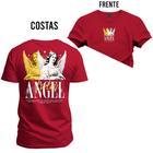 Camiseta Algodão Estampada Unissex Nexstar Varias Cores Angel Two