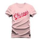 Camiseta Algodão Estampada Unissex Nexstar Varias Cores Chicago Tires