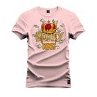 Camiseta Algodão Estampada Unissex Nexstar Varias Cores Money King