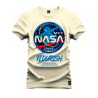 Camiseta Algodão Estampada Unissex Nexstar Varias Cores Nasa Flow