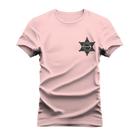 Camiseta Algodão Estampada Unissex T-Shirt Confortável Sherife