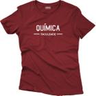 Camiseta Algodão Feminina Faculdade Mod 1 química