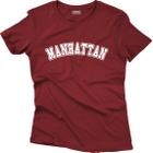 Camiseta Algodão Feminina New York City Manhatthan