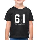 Camiseta Algodão Infantil 6x1 - Foca na Moda