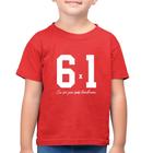 Camiseta Algodão Infantil 6x1 - Foca na Moda