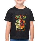 Camiseta Algodão Infantil 80's Baby 90's made me - Foca na Moda