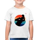 Camiseta Algodão Infantil Boxe Vintage Sunset - Foca na Moda