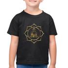 Camiseta Algodão Infantil Buda - Foca na Moda