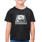 Camiseta Algodão Infantil Disco Rígido HD - Foca na Moda