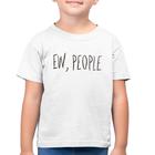 Camiseta Algodão Infantil Ew, People - Foca na Moda