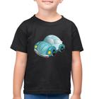 Camiseta Algodão Infantil Fusca Besouro - Foca na Moda