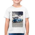 Camiseta Algodão Infantil Fusca Retrô - Foca na Moda