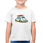 Camiseta Algodão Infantil Fusca Vintage - Foca na Moda