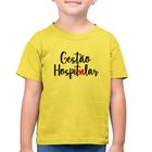 Camiseta Algodão Infantil Gestão hospitalar por amor - Foca na Moda