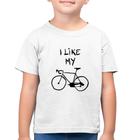 Camiseta Algodão Infantil I Like My Bike - Foca na Moda