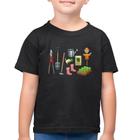 Camiseta Algodão Infantil Jardinagem Paisagista - Foca na Moda