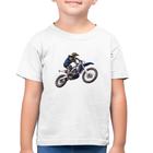 Camiseta Algodão Infantil Motocross Manobra Freestyle - Foca na Moda