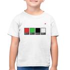 Camiseta Algodão Infantil Music Color Guide - Foca na Moda