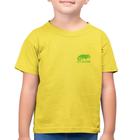 Camiseta Algodão Infantil openSUSE Linux - Foca na Moda