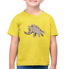 Camiseta Algodão Infantil Stegosaurus - Foca na Moda